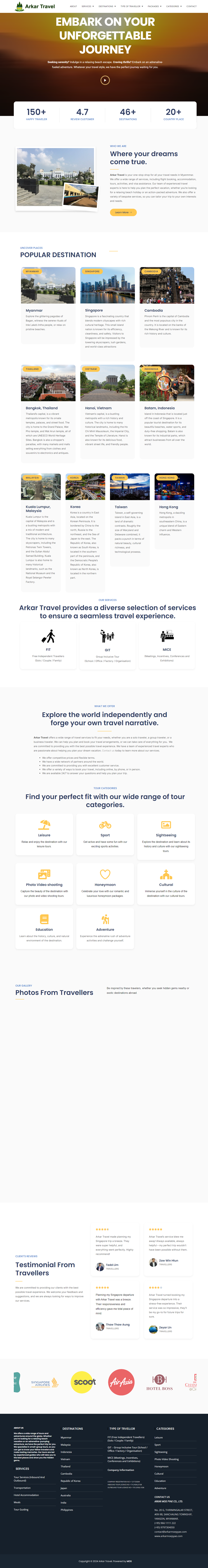 Arkar Moe Pyae Travels and Tours