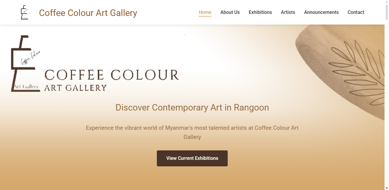 Coffee Colour Art Gallery